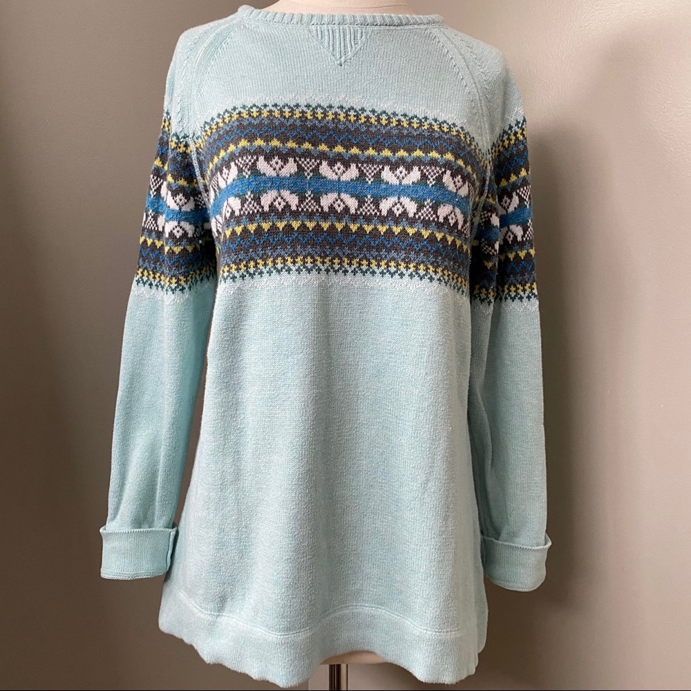 Eddie Bauer Fair Isle Sweater
